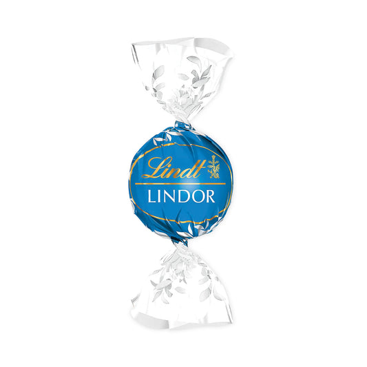 Lindt Lindor Truffles Milk Chocolate Sea Salt, 1.85 lb, 60 Pieces/Carton (20900387)