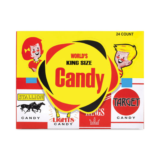 World Confections Candy Cigarettes, 1.3 oz, 24/Pack (20900100)