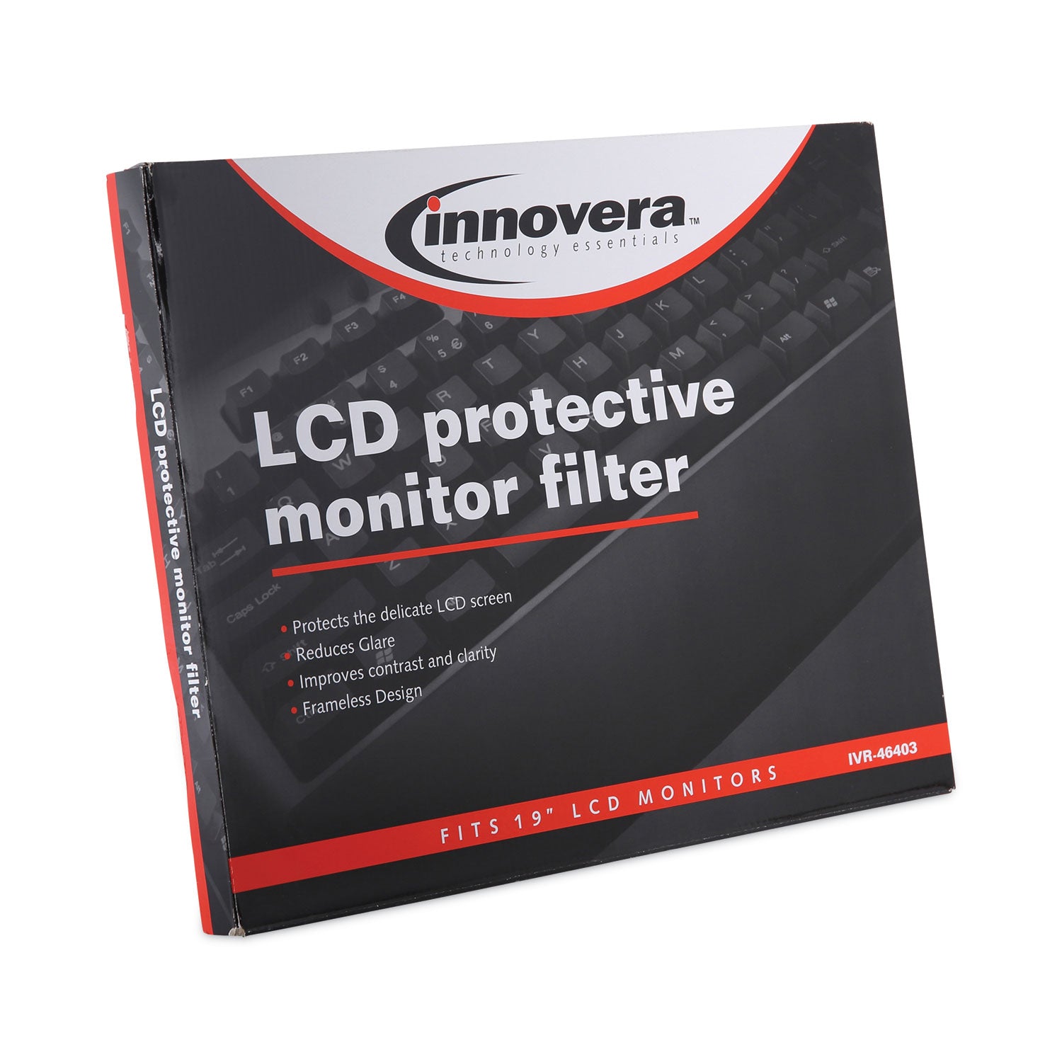 Innovera Protective Antiglare LCD Monitor Filter for 19" Flat Panel Monitor (46403)