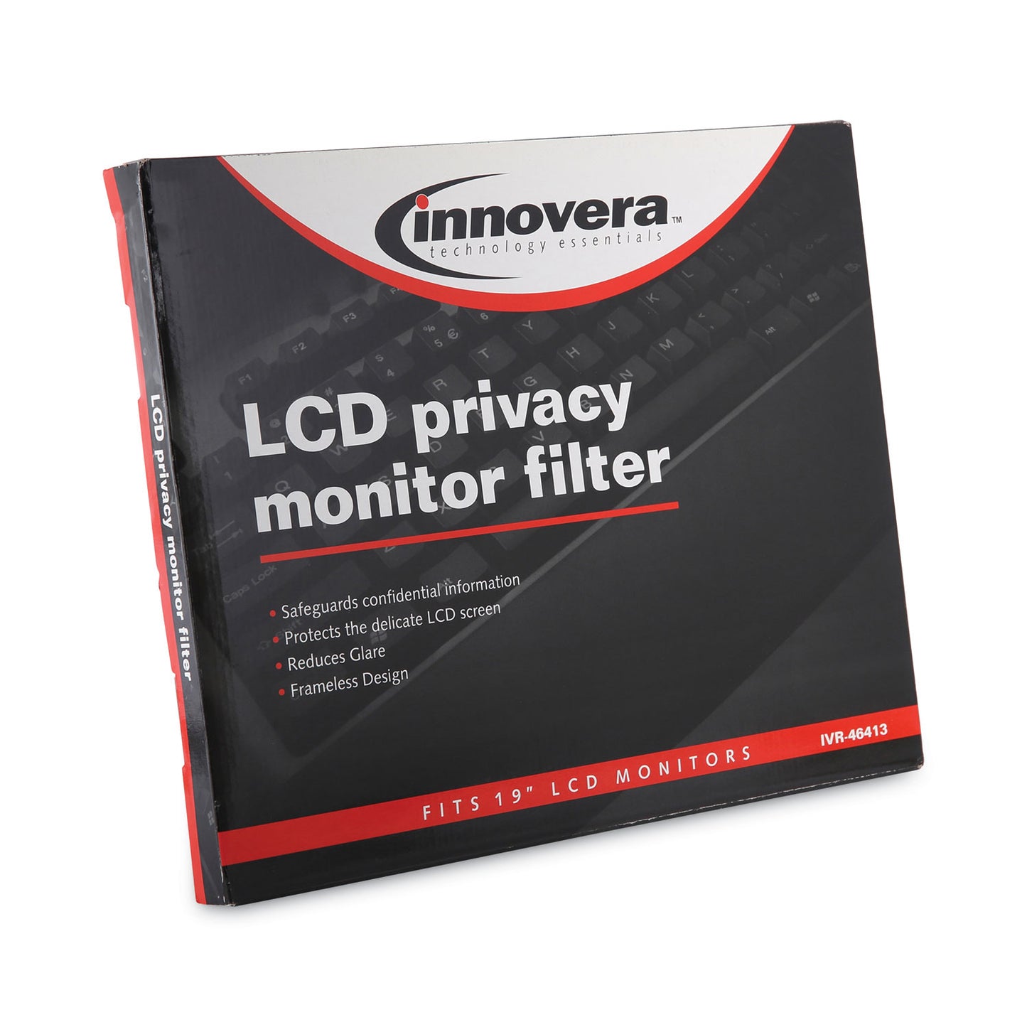 Innovera Premium Antiglare Blur Privacy Monitor Filter for 19" to 20" Flat Panel Monitor (46413)