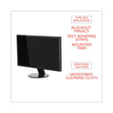 Innovera Blackout Privacy Filter for 24" Widescreen Flat Panel Monitor, 16:9 Aspect Ratio (BLF24W9)