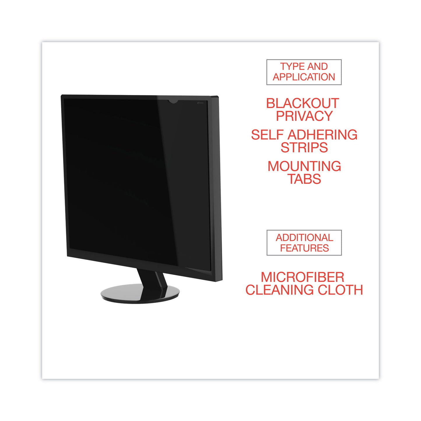 Innovera Blackout Privacy Filter for 17" Flat Panel Monitor (BLF170)