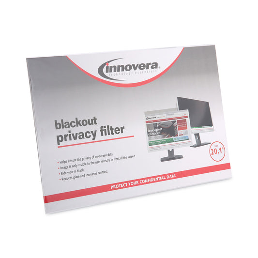 Innovera Blackout Privacy Monitor Filter for 20.1" Flat Panel Monitor (BLF201)