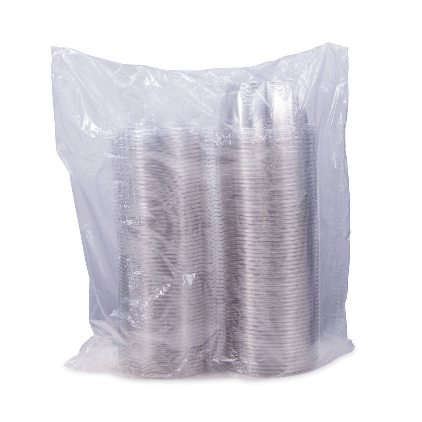 Dart Tamper-Resistant, Tamper-Evident Bowls with Dome Lid, 16 oz, 5.5" Diameter x 3.1"h, Clear, Plastic, 240/Carton (CTR16BD)