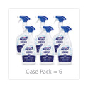 PURELL Healthcare Surface Disinfectant, Fragrance Free, 32 oz Spray Bottle, 6/Carton (334006CT)