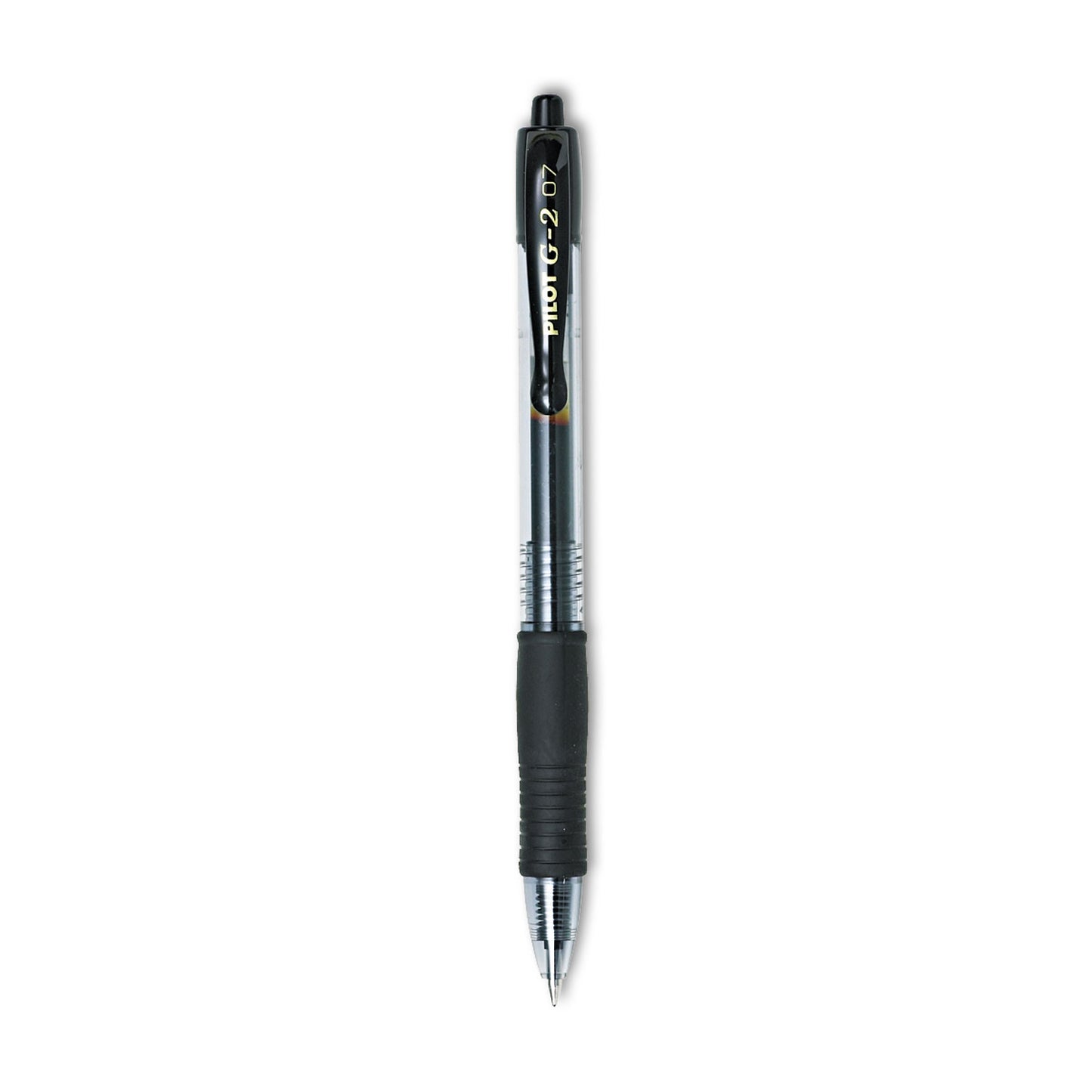 Pilot G2 Premium Gel Pen, Retractable, Fine 0.7 mm, Assorted Business Ink Colors, Smoke Barrel, 14/Pack (30815)