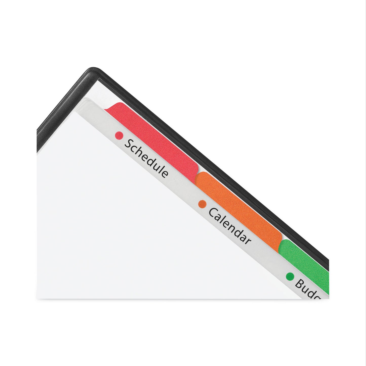 Avery Clear Easy View Plastic Dividers with Multicolored Tabs and Sheet Protector, 5-Tab, 11 x 8.5, Clear, 1 Set (16740)