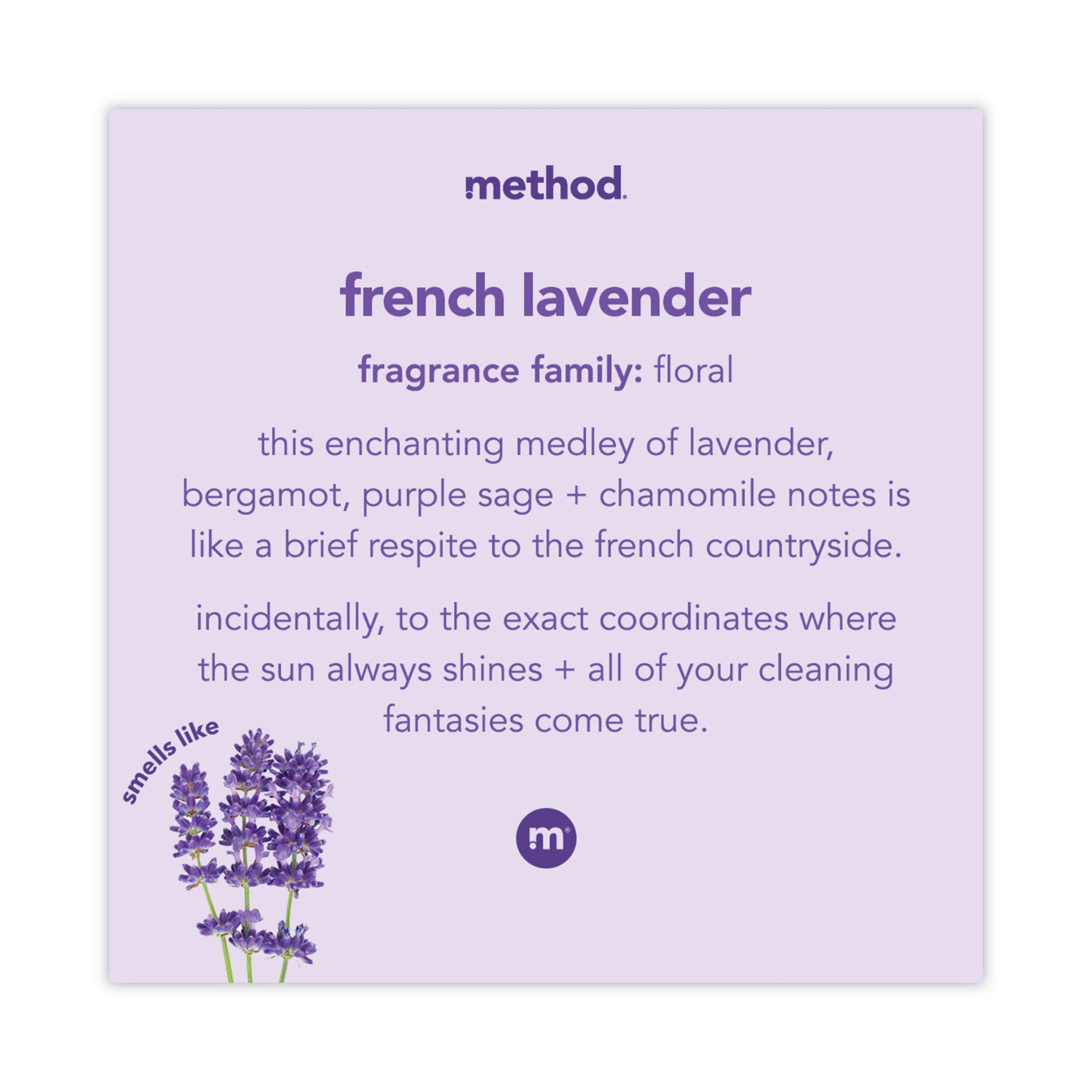 Method Foaming Hand Wash, French Lavender Scent, 10 oz (00363)