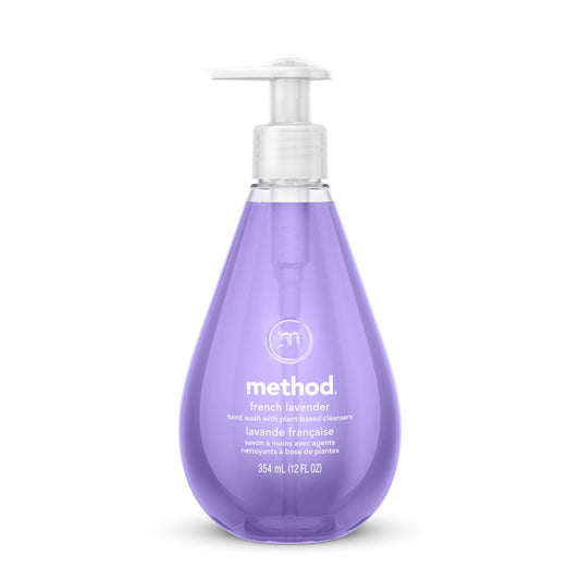 Method Gel Hand Wash, French Lavender Scent, 12 oz (00031)