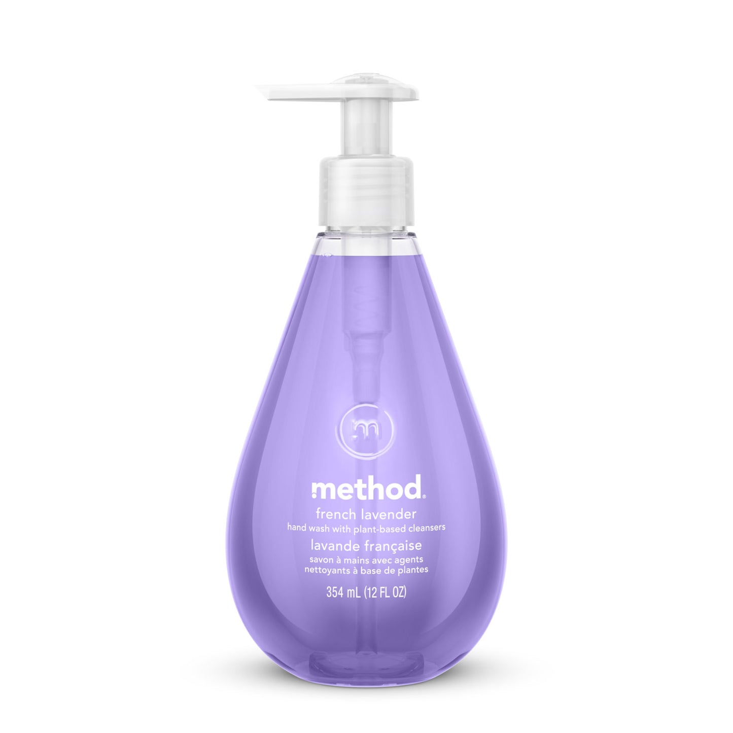 Method Gel Hand Wash, French Lavender Scent, 12 oz, 6/Carton (00031CT)