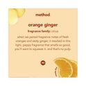 Method Foaming Hand Wash, Orange Ginger Scent, 10 oz (01474EA)