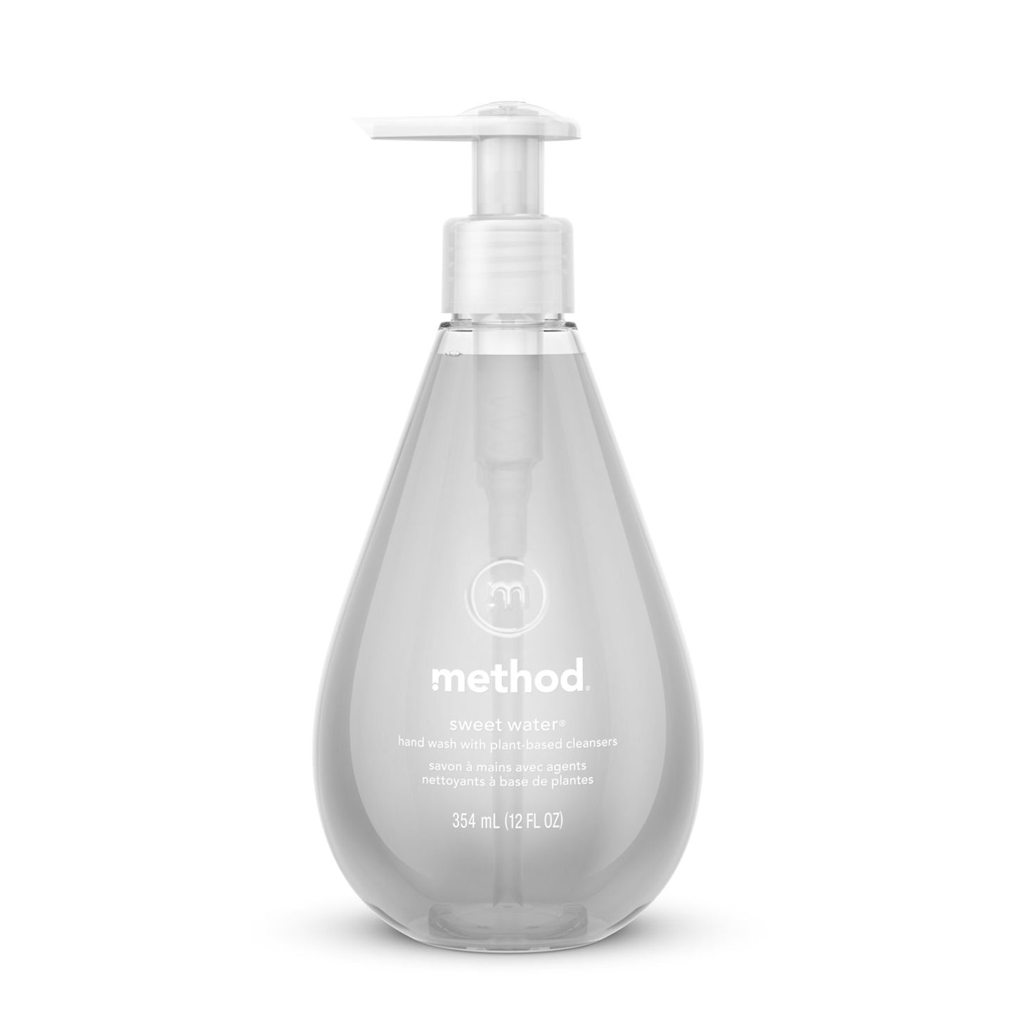 Method Gel Hand Wash, Sweet Water Scent, 12 oz, 6/Carton (00034CT)