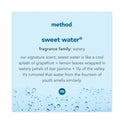 Method Gel Hand Wash, Sweet Water Scent, 12 oz, 6/Carton (00034CT)