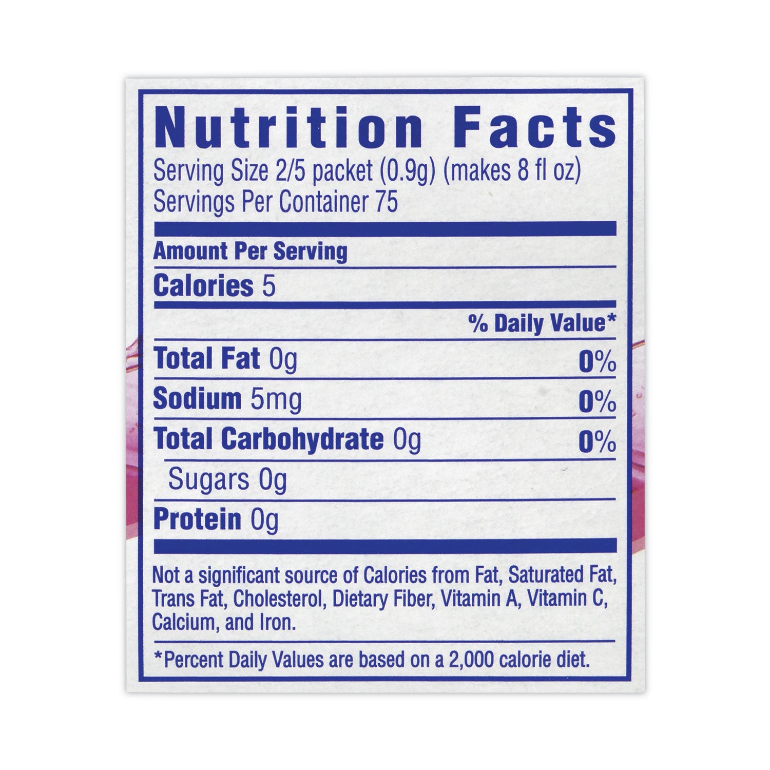 Crystal Light On-The-Go Sugar-Free Drink Mix, Raspberry Ice, 0.08 oz Single-Serving Tube, 30/Pk, 2 Packs/Carton (30700152)