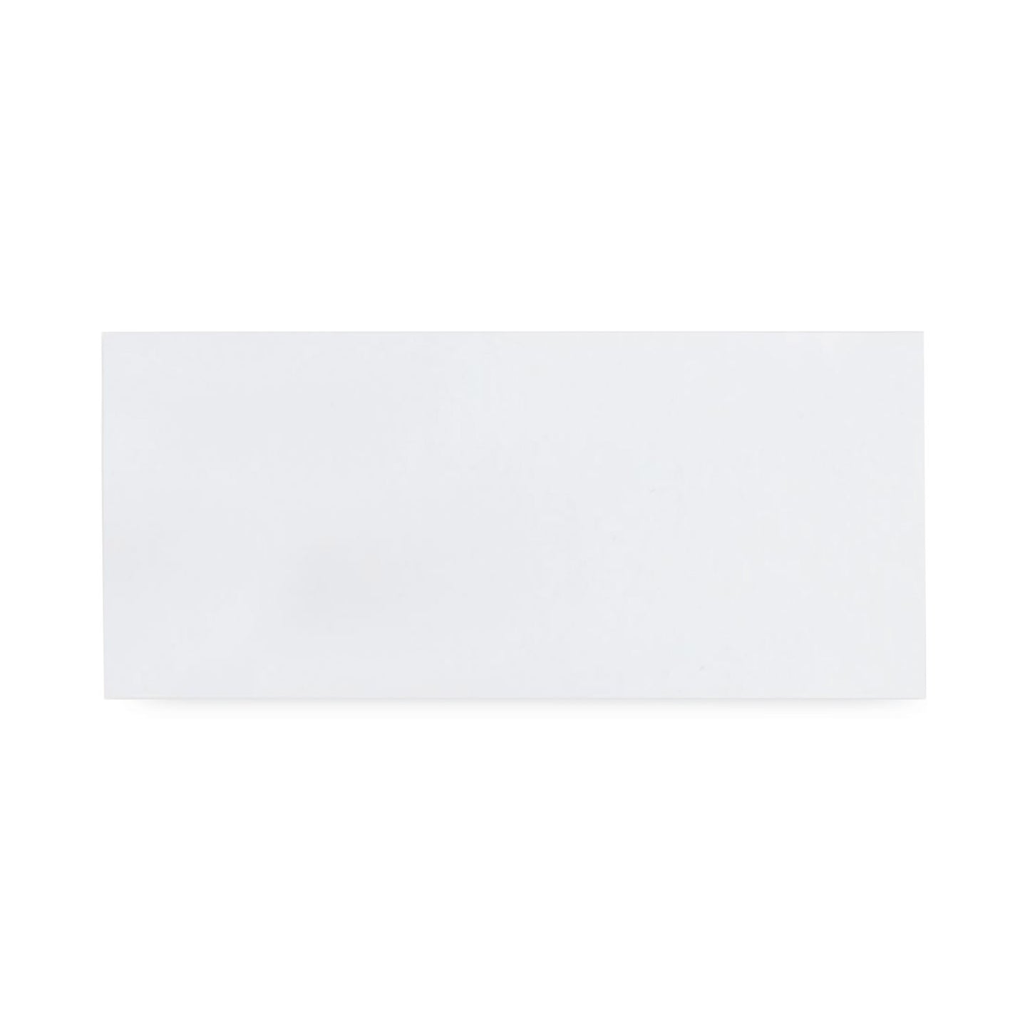 Quality Park Business Envelope, #10, Commercial Flap, Diagonal Seam, Gummed Closure, 24 lb Bond Weight Paper, 4.13 x 9.5, White, 1,000/Box (90020B)