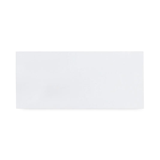 Quality Park Business Envelope, #10, Commercial Flap, Diagonal Seam, Gummed Closure, 24 lb Bond Weight Paper, 4.13 x 9.5, White, 1,000/Box (90020B)