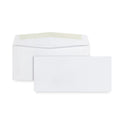 Quality Park Business Envelope, #10, Commercial Flap, Diagonal Seam, Gummed Closure, 24 lb Bond Weight Paper, 4.13 x 9.5, White, 1,000/Box (90020B)