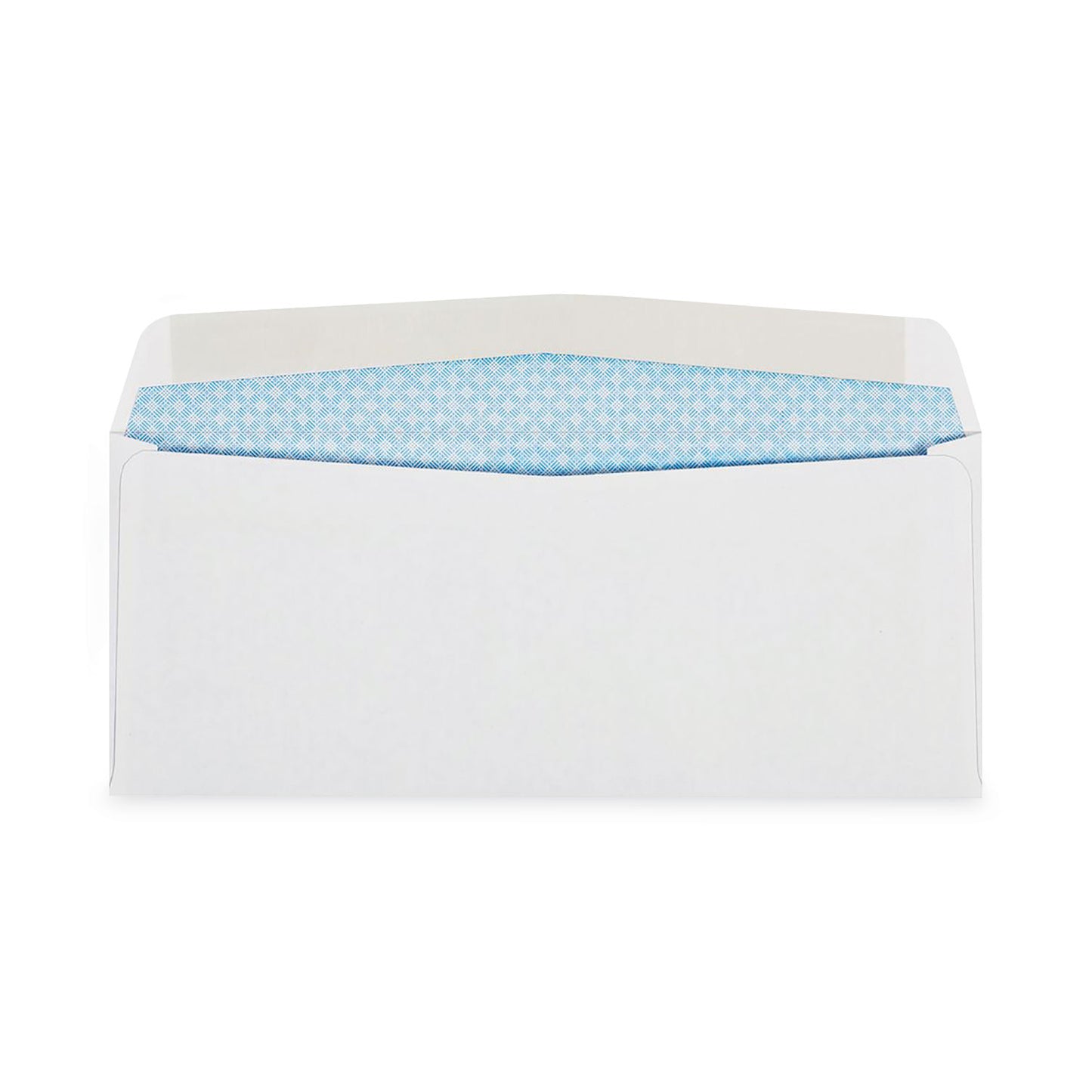 Quality Park Double Window Security-Tinted Check Envelope, #8 5/8, Commercial Flap, Gummed Closure, 3.63 x 8.63, White, 1,000/Box (24532B)