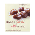 thinkThin High Protein Bars, Salted Caramel, 1.41 oz Bar, 10 Bars/Carton (30700112)