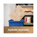 Scotch Curbside Recyclable Padded Mailer, #5, Bubble Cushion, Self-Adhesive Closure, 12 x 17.25, Natural Kraft, 100/Carton (CR51)
