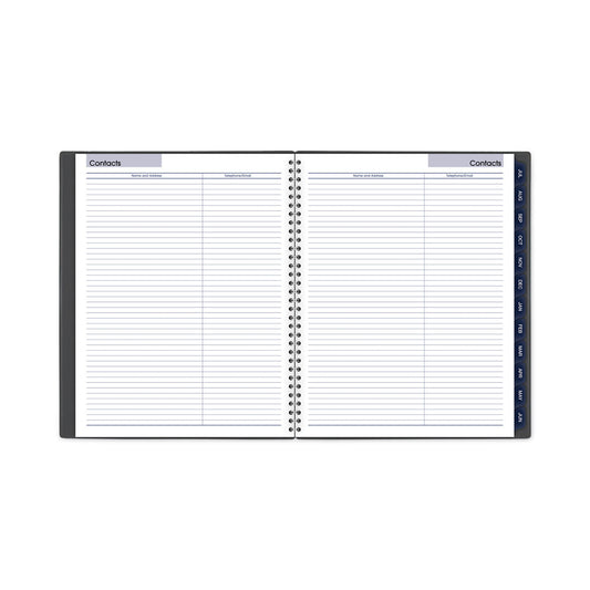 AT-A-GLANCE DayMinder Academic Monthly Desktop Planner, Twin-Wire Binding, 11 x 8.5, Charcoal Cover, 12-Month (July to June): 2024-2025 (AYC47045)