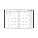 AT-A-GLANCE DayMinder Academic Monthly Desktop Planner, Twin-Wire Binding, 11 x 8.5, Charcoal Cover, 12-Month (July to June): 2024-2025 (AYC47045)