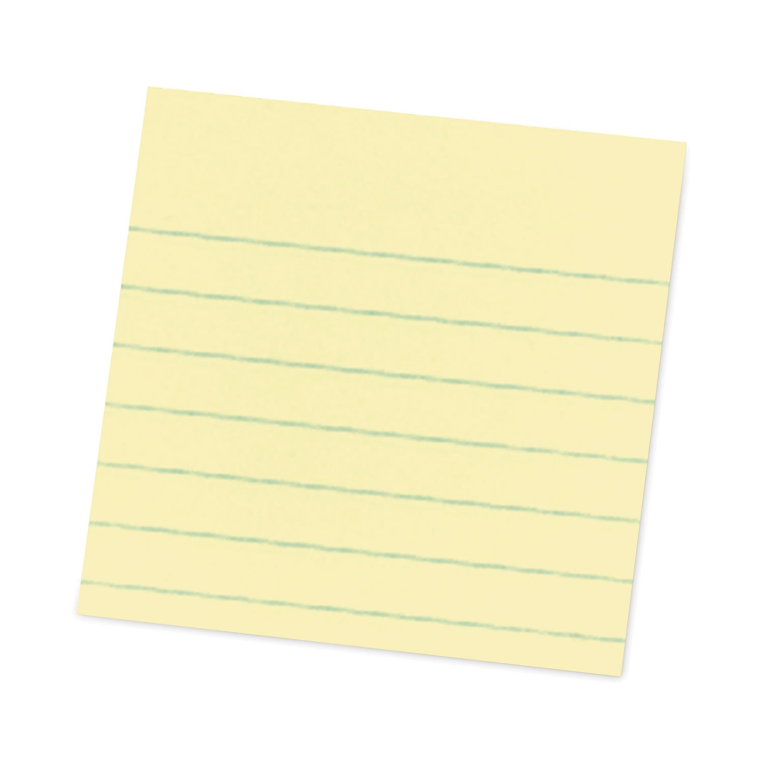 Post-it Pop-up Notes Refill, Note Ruled, 4" x 4", Canary Yellow, 90 Sheets/Pad, 5 Pads/Pack (R440YWSS)