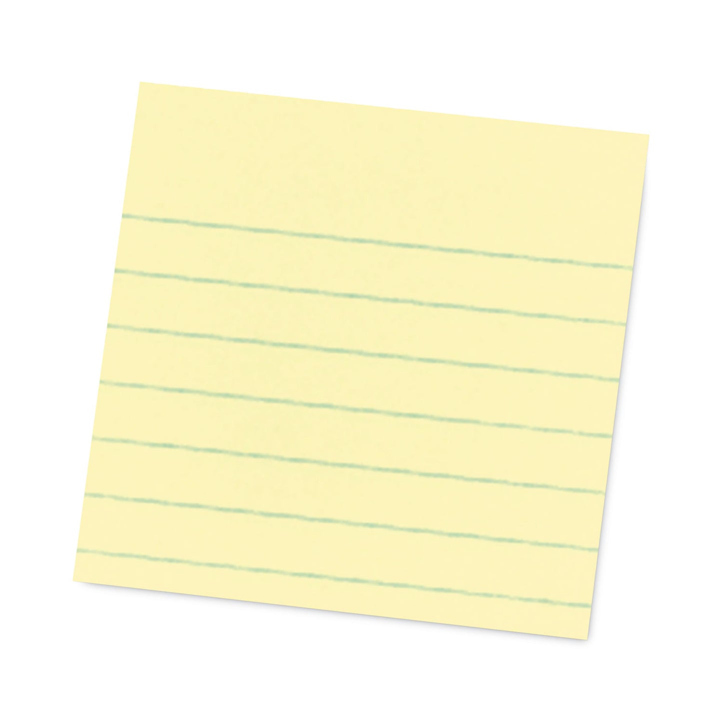 Post-it Pads in Canary Yellow, Note Ruled, 4" x 4", 90 Sheets/Pad, 4 Pads/Pack (70005166353)