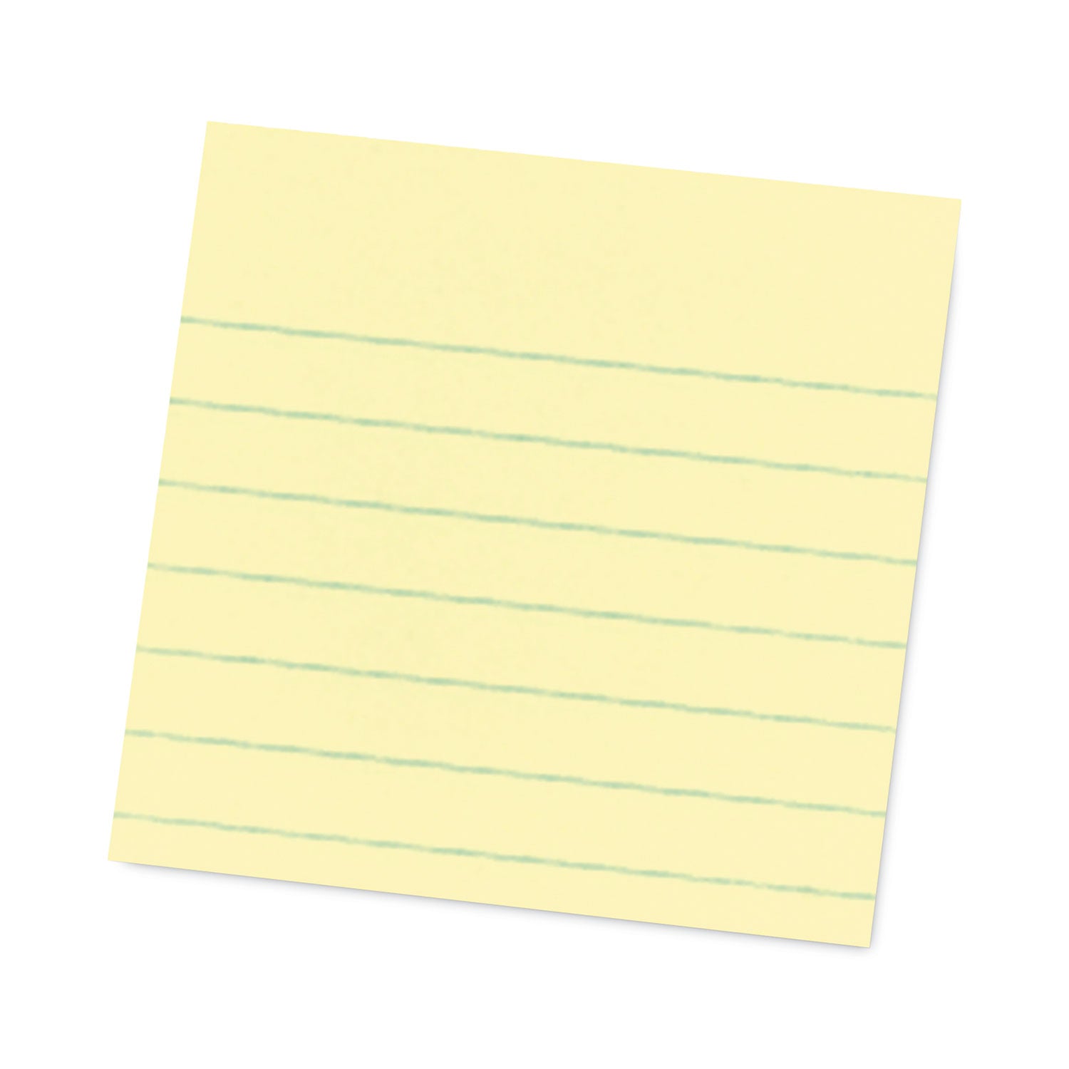 Post-it Pads in Canary Yellow, Note Ruled, 4" x 4", 90 Sheets/Pad, 4 Pads/Pack (70005166353)