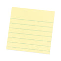 Post-it Pads in Canary Yellow, Cabinet Pack, Note Ruled, 4" x 4", 90 Sheets/Pad, 12 Pads/Pack (67512SSCP)