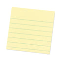 Post-it Pads in Canary Yellow, Note Ruled, 4" x 4", 90 Sheets/Pad, 6 Pads/Pack (6756SSCY)