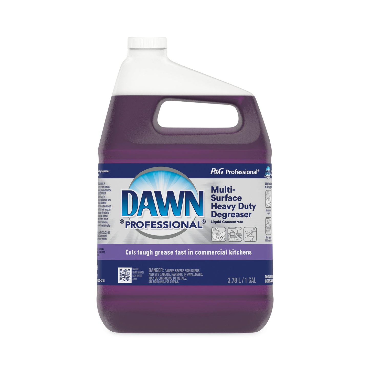 Dawn Multi-Surface Heavy Duty Degreaser, Fresh Scent, 1 gal Spray Bottle (07307EA)