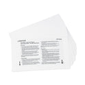 Universal Shredder Lubricant Sheets, 8.4 x 5.9, 24 Sheets/Pack (38026)