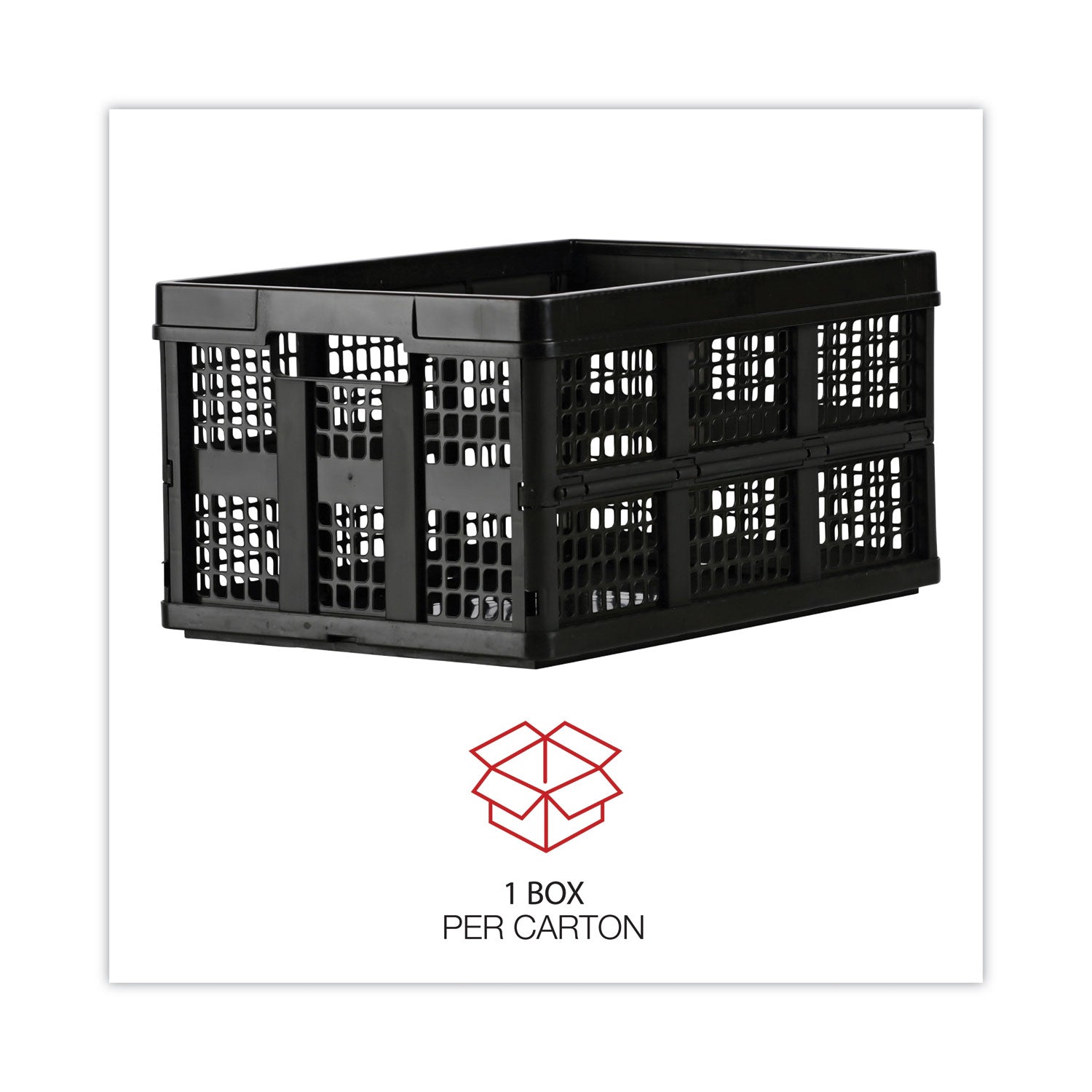 Universal Filing/Storage Tote, Letter Files, 20.13" x 14.63" x 10.75", Black (40015)