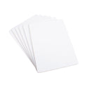 Universal Lap/Learning Dry-Erase Board, Unruled, 11.75 x 8.75, White Surface, 6/Pack (43910)