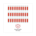 Universal Glue Stick Value Pack, 0.28 oz, Applies and Dries Clear, 30/Pack (75748VP)