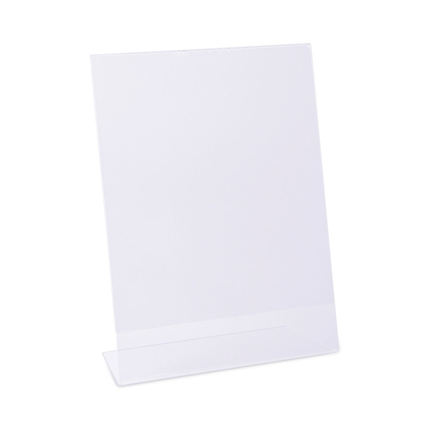 Universal Clear L-Style Freestanding Frame, 8.5 x 11 Insert, 3/Pack (76852)