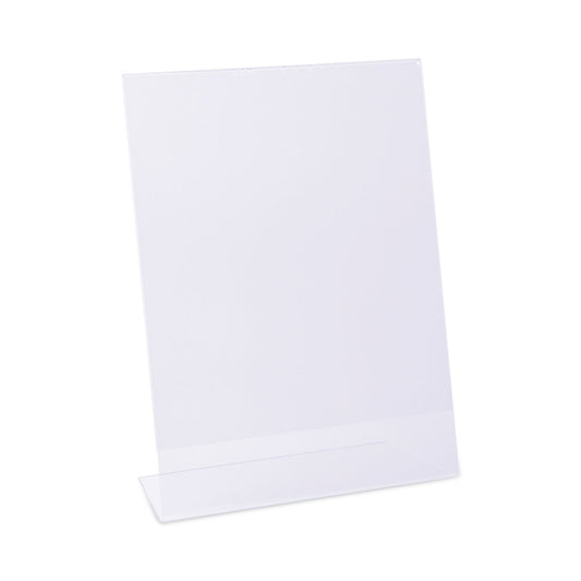 Universal Clear L-Style Freestanding Frame, 8.5 x 11 Insert, 3/Pack (76852)