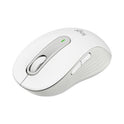 Logitech Signature M650 for Business Wireless Mouse, Large, 2.4 GHz Frequency, 33 ft Wireless Range, Right Hand Use, Off White (910006347)