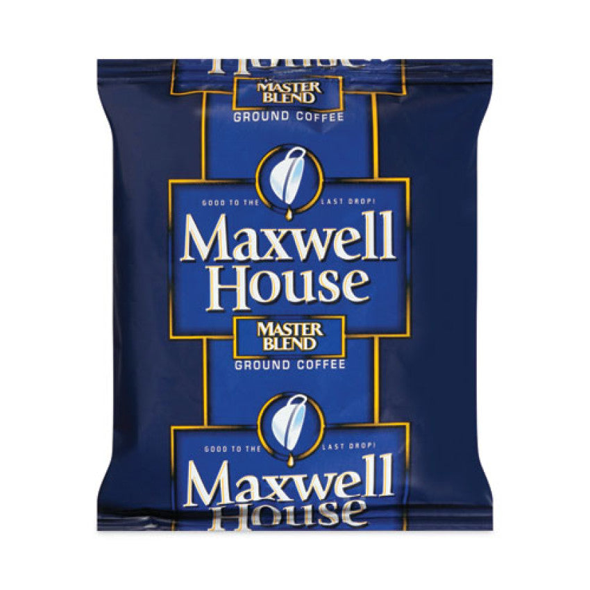 Maxwell House Master Blend Ground Coffee, 1.25 oz Fraction Pack, 42/Carton (20902528)