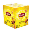 Lipton Tea Bags, Black, 0.07 oz Bags, 312 Bags/Carton (22000743)