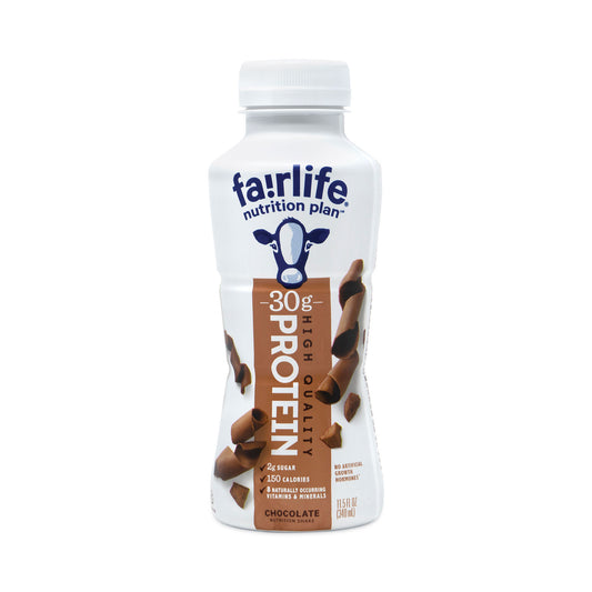 Fairlife High Protein Chocolate Nutrition Shake, 11.5 oz Bottle, 12/Carton (22001002)