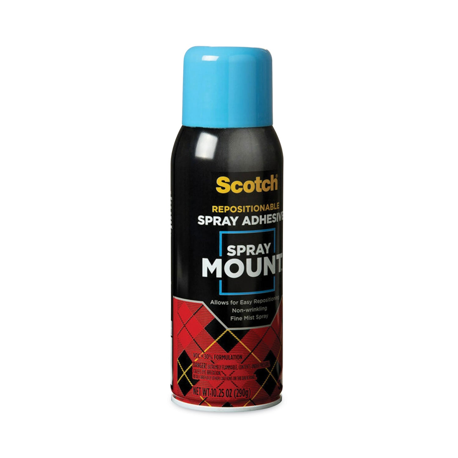 Scotch Spray Mount Repositionable Adhesive, 10.25 oz, Dries Clear (6065)