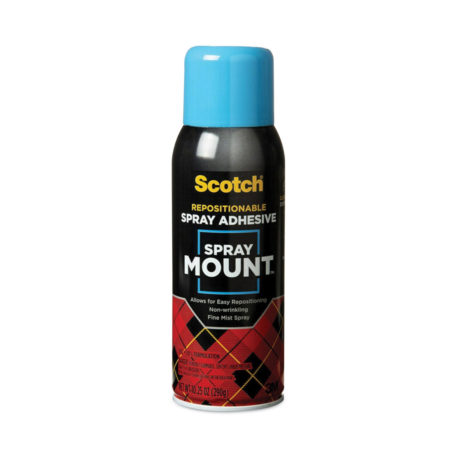 Scotch Spray Mount Repositionable Adhesive, 10.25 oz, Dries Clear (6065)