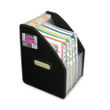 C-Line Vertical Expanding File, 10" Expansion, 13 Sections, 1/12-Cut Tabs, Letter Size, Black (58810)