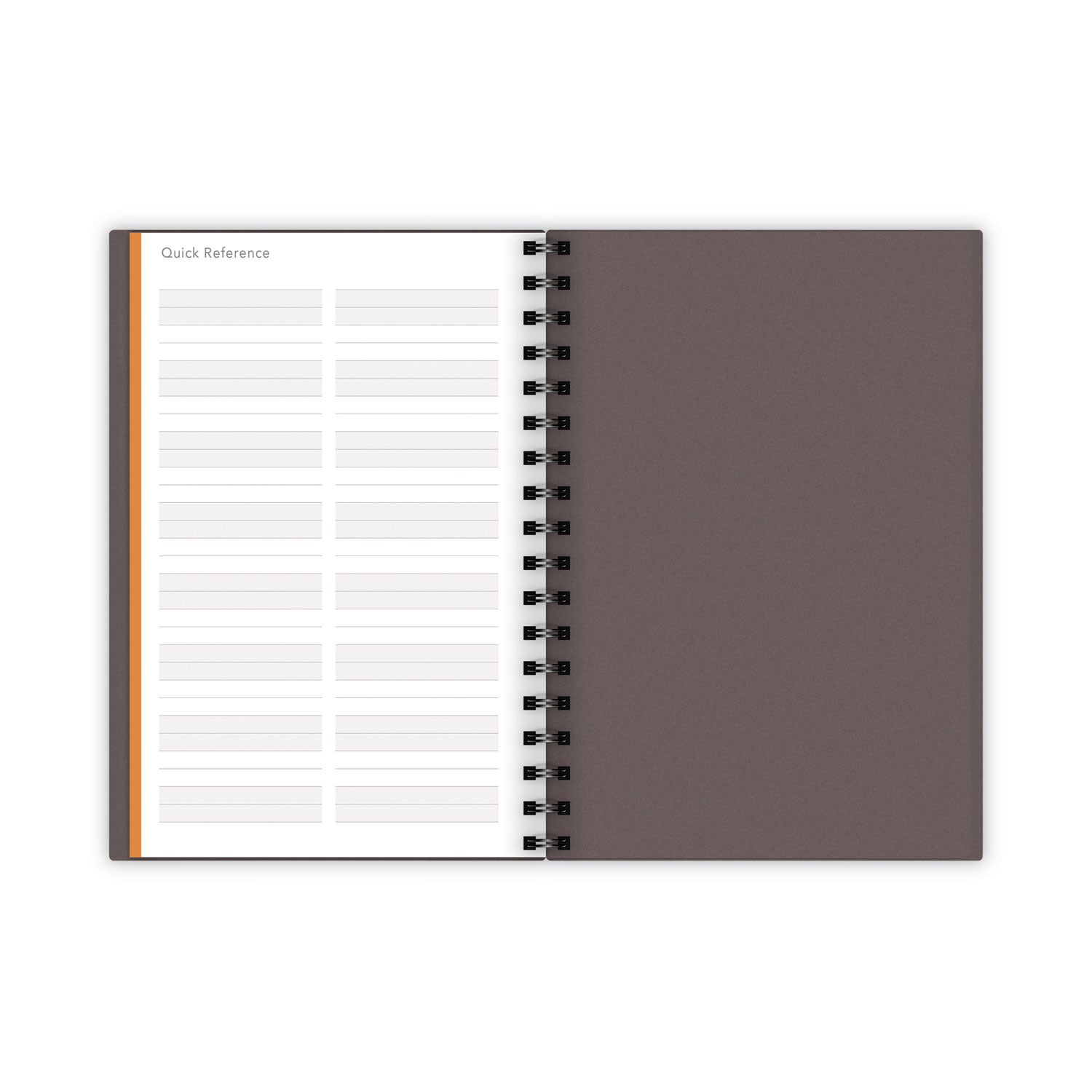 AT-A-GLANCE Plan. Write. Remember. Planning Notebook Two Days Per Page , 9 x 6, Gray Cover, Undated (80620330)