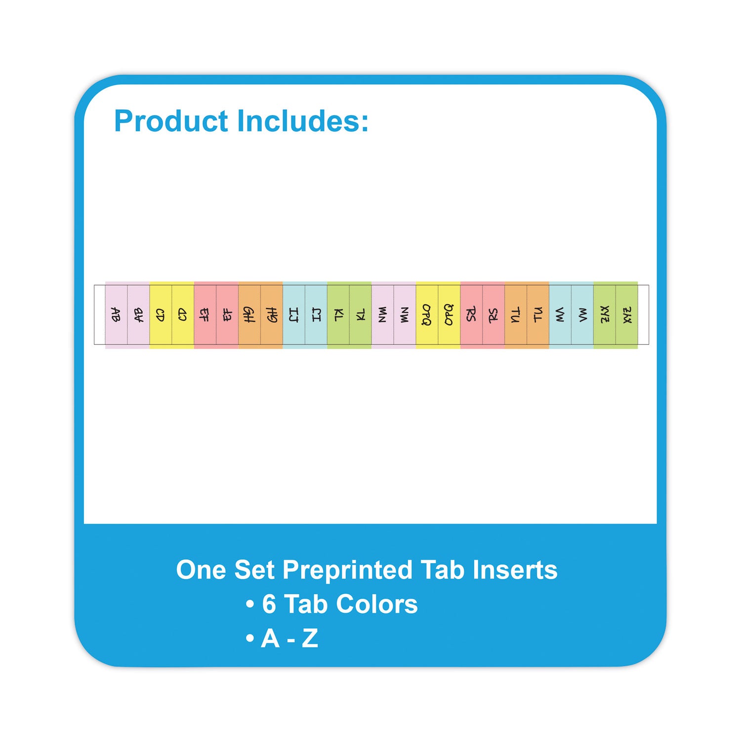 C-Line Vertical Expanding File, 10" Expansion, 13 Sections, 1/12-Cut Tabs, Letter Size, Black (58810)