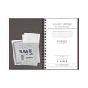 AT-A-GLANCE Plan. Write. Remember. Planning Notebook Two Days Per Page , 9 x 6, Gray Cover, Undated (80620330)