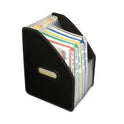 C-Line Vertical Expanding File, 10" Expansion, 13 Sections, 1/12-Cut Tabs, Letter Size, Black (58810)