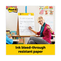 Post-it Self-Stick Tabletop Easel Pad with Command Strips, Presentation Format (1.5" Rule), 20 x 23, White, 20 Sheets (563PRL)